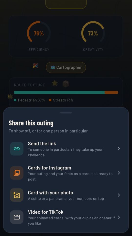 Share your feats